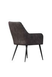 More4Homes Set Of 8 Ella Technology Fabric Dining Chair in Brown - thumbnail 5