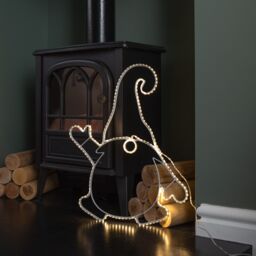 Samuel Alexander Hanging Christmas Gonk Silhouette with 205 White LEDs - thumbnail 5