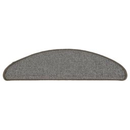 Berkfield Home Carpet Stair Treads 15 pcs Grey 65x21x4 cm - Size: Medium - thumbnail 4