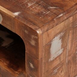 Berkfield Home End Tables Multicolour 40 x 40 x 49 cm Solid reclaimed wood - thumbnail 7