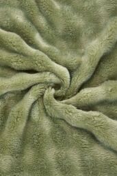 Living and Home Soft Polyester Throw Blanket in Green - Size: Extra Large - thumbnail 9