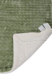 Living and Home Soft Polyester Throw Blanket in Green - Size: Extra Large - thumbnail 8