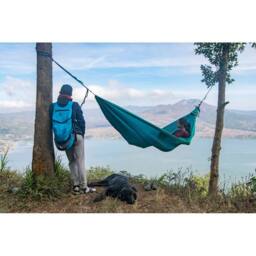 Ticket To The Moon King Size Hammock - Garden Hammock in Emerald - thumbnail 8
