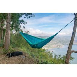 Ticket To The Moon King Size Hammock - Garden Hammock in Emerald - thumbnail 7