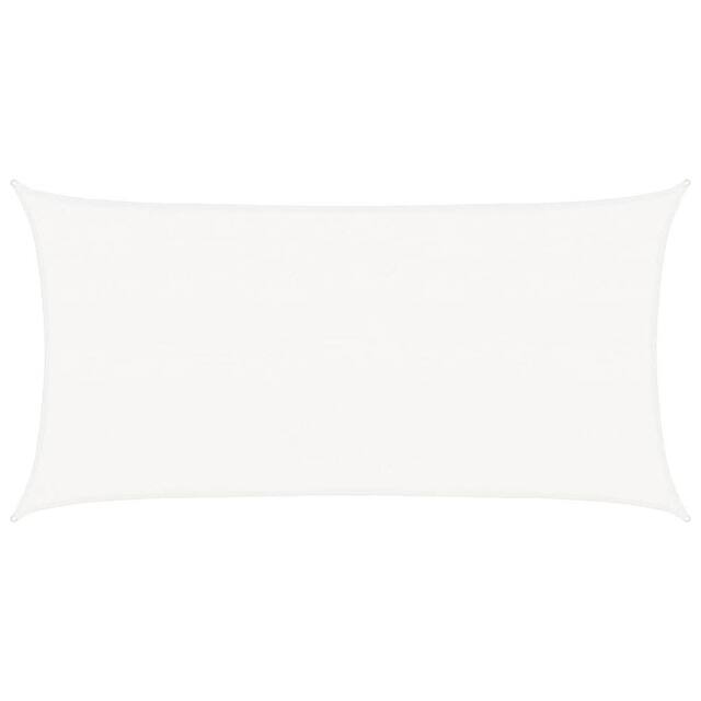 Berkfield Home Sunshade Sail 160 g/m ² White 2.5x4.5 m HDPE - image 1