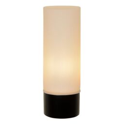 Lucide 'JESSE' Dimmable Stylish Decorative Bathroom Glass Wall Light 1xG9 in Black - thumbnail 4