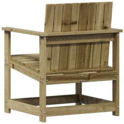 Berkfield Home 3 Piece Garden Lounge Set Impregnated Wood Pine in Brown - thumbnail 6
