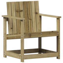 Berkfield Home 3 Piece Garden Lounge Set Impregnated Wood Pine in Brown - thumbnail 4