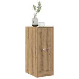 Berkfield Home Apothecary Cabinet Artisian Oak 30x41x77.5 cm Engineered Wood in Brown - thumbnail 2