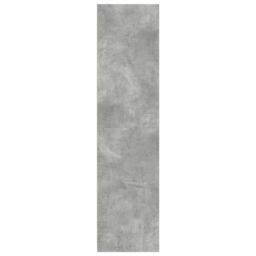 Berkfield Home Wardrobe Concrete Grey 30x50x200 cm Engineered Wood - Size: 30 x 50 x 200 cm - thumbnail 5