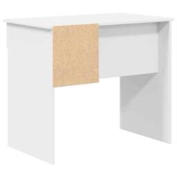 Berkfield Home Desk with Storage White 90x49.5x75 cm Engineered wood - thumbnail 8