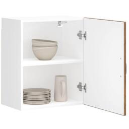 Berkfield Home Kitchen Wall Cabinet Lucca Old Wood Engineered Wood in Brown - thumbnail 2