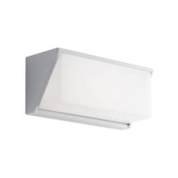 Netlighting Luxon Outdoor LED Aluminum Flush Wall Light White IP54 4000K