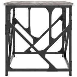 Berkfield Home Coffee Table Grey Sonoma 45x45x47.5 cm Engineered Wood - thumbnail 5