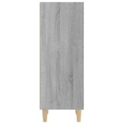 Berkfield Home Sideboard Grey Sonoma 34.5x32.5x90 cm Engineered Wood - thumbnail 6