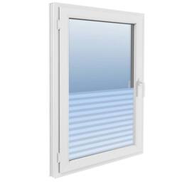 Berkfield Home Soft Window Films Frosted Stripes Design PVC in White - thumbnail 7