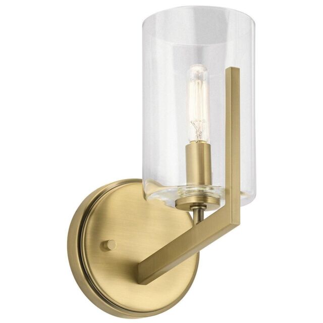 Netlighting Kichler Nye Wall Lamp Brushed Natural Brass in Yellow - image 1