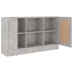 Berkfield Home Sideboard Concrete Grey 120x30.5x70 cm Engineered Wood - thumbnail 5