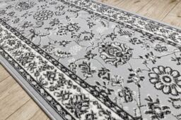 RugsX Bcf Morad Runner in Grey - Size: 80 cm x 130 cm - thumbnail 3