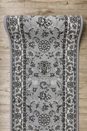 RugsX Bcf Morad Runner in Grey - Size: 80 cm x 130 cm - thumbnail 5