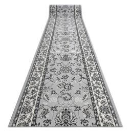 RugsX Bcf Morad Runner in Grey - Size: 80 cm x 130 cm - thumbnail 1