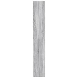 Berkfield Home Bookcase Grey Sonoma 60x30x189 cm Engineered Wood - Size: 60 x 30 x 189 cm - thumbnail 5