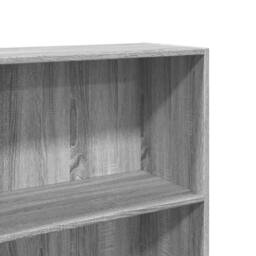 Berkfield Home Bookcase Grey Sonoma 60x30x189 cm Engineered Wood - Size: 60 x 30 x 189 cm - thumbnail 7