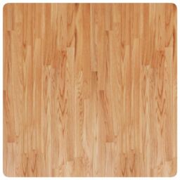 Berkfield Home Square Table Top Light Brown 90x90x4cm Treated Solid Wood Oak - Size: 90 x 90 x 4 cm - thumbnail 2