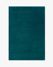 Gooch Luxury Rugs Savannah Wool Rug in Teal - Size: 60 x 90 cm - thumbnail 1
