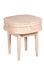 IH Design Tickhill Coastal Natural Wood Bedside Table in Brown - thumbnail 2