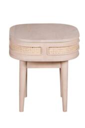 IH Design Tickhill Coastal Natural Wood Bedside Table in Brown - thumbnail 3