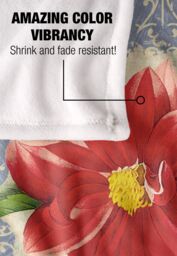 JQ Licensing Love Happiness Joy Flower 2 Silky Touch Super Soft Throw Blanket 152 X 127 cm in White - thumbnail 4