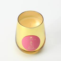 Disney Princess Belle Inspired Candle - Rose Petal & White Iris (1-Wick) in Yellow - Size: Medium - thumbnail 4