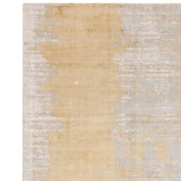 The Rug Shop UK Yellow Handmade Modern Abstract Viscose Easy To Clean Area Rug - Size: 160 cm x 230 cm - thumbnail 5