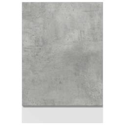 Berkfield Home Dishwasher Panel Concrete Grey 45x3x67 cm cm - Size: 45 x 3 x 67 cm - thumbnail 3