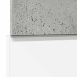 Berkfield Home Dishwasher Panel Concrete Grey 45x3x67 cm cm - Size: 45 x 3 x 67 cm - thumbnail 6