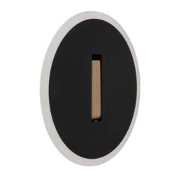 Netlighting Avery Integrated LED Wall Lamp Matt Black LED 4000K - thumbnail 2