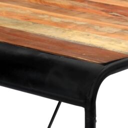 Berkfield Home Dining Table 180x90x76 cm Solid Reclaimed Wood - Size: 180 x 90 x 76 cm - thumbnail 5