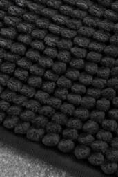 Catherine Lansfield 'Bobble' Bath Runner in Charcoal - thumbnail 2