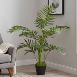 Levede Artificial Tree Fake Plant Home Office Decor Realistic Faux Tree in Green - thumbnail 3