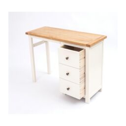 Cabinet Bits Castelli 3 Drawer Dressing Table Set Brass Knob in Off-White - thumbnail 5