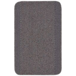 THE RUGS Washable Designer Rugs & Mats Bordered Design in Dark Grey - 110D - Size: 80 cm x 140 cm - thumbnail 3