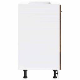 Berkfield Home Kitchen Base Cabinet¬†Porto Smoked Oak Engineered Wood in Brown - thumbnail 6