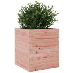 Berkfield Home Garden Planter 40x40x46 cm Solid Wood Douglas in Brown - Size: 40 x 40 x 46 cm - thumbnail 4