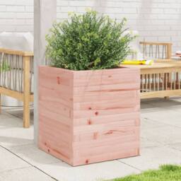 Berkfield Home Garden Planter 40x40x46 cm Solid Wood Douglas in Brown - Size: 40 x 40 x 46 cm - thumbnail 3