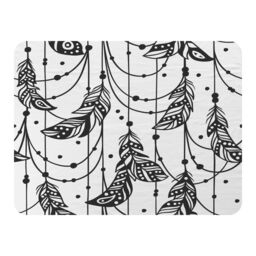 Benjamin Tate Design Hand Drawn Bohemian Chic Style Blanket in Natural - Size: 120 cm x 150 cm - thumbnail 1