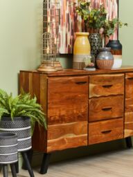 Orsina Darnell Small Chevron Planter - thumbnail 2
