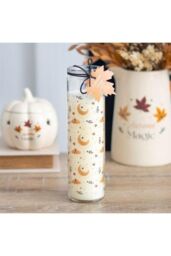 KDMD Autumn Magic Pumpkin Spice Tube Candle in White - thumbnail 1