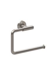 Cosmic Towel ring, Matt Chrome, Wall-mounted, 25 cm. Collection Architect S+ in Metallic Silver - thumbnail 1