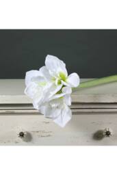 KDMD Amaryllis Spray White 60cm Artificial Flowers - thumbnail 1